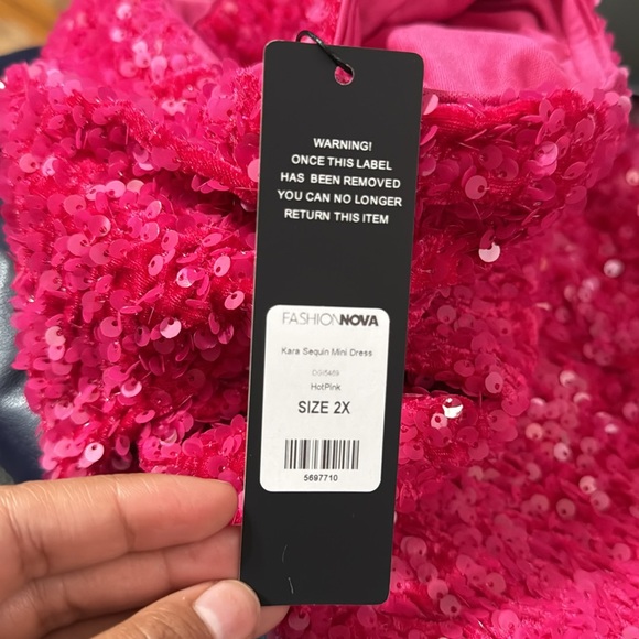 Kara Sequin Mini Dress - Picture 4 of 4